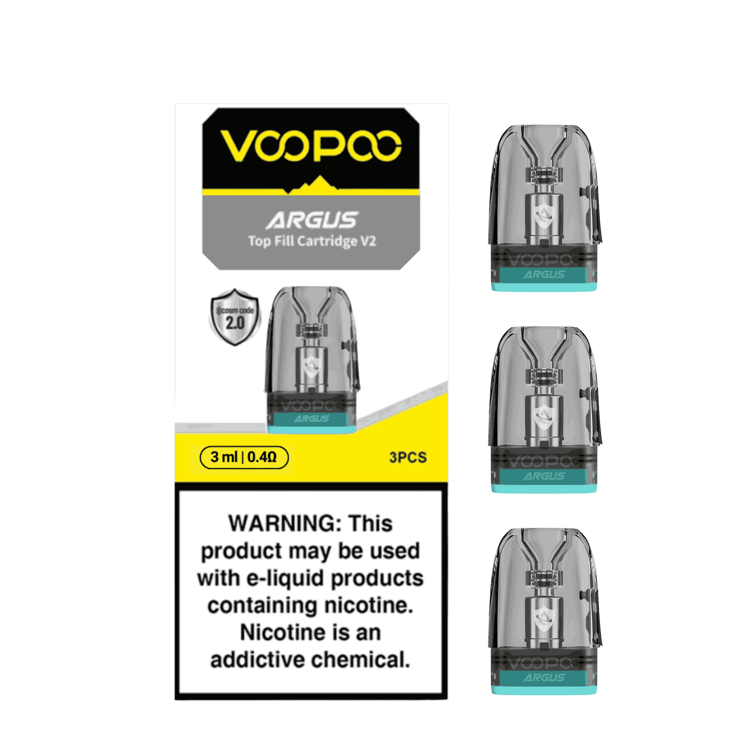 voopoo-argus-v2-kartus-2.png Voopoo Argus Pod Kartuş - Görsel 1